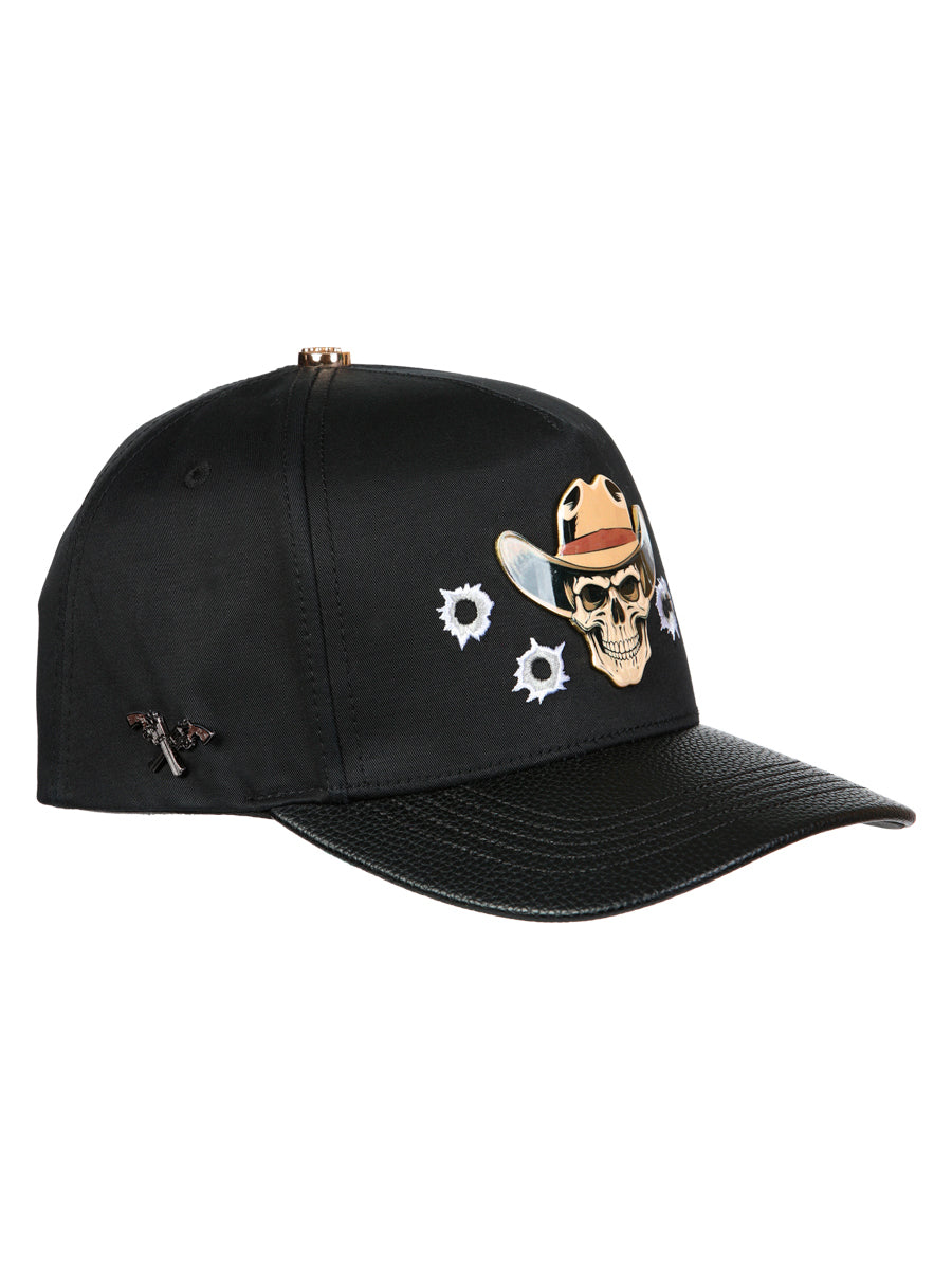 Black Skull Cowboy Cap -LM17000 4030