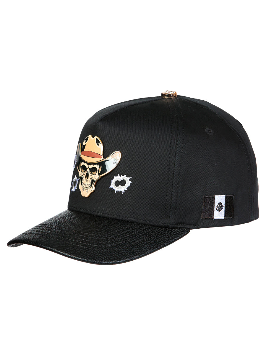 Black Skull Cowboy Cap -LM17000 4030