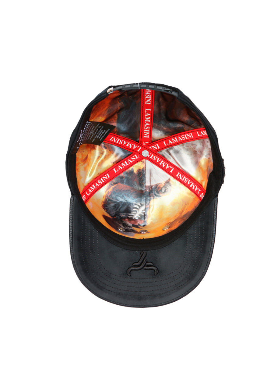 Black Skull Cowboy Cap -LM17000 4030
